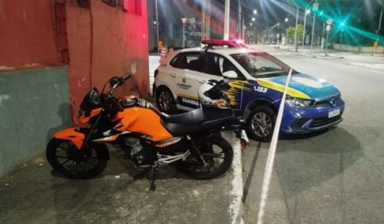 Em São Bernardo, GCM prende foragido por roubo e recupera motocicleta durante perseguição no Montanhão