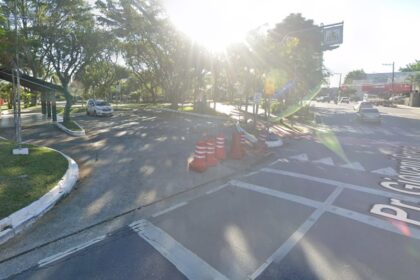 Dupla tenta roubar farmácia a poucos metros de Base da PM em São Bernardo e um é baleado