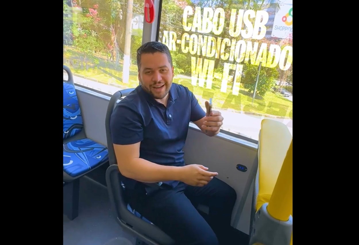 Prefeito Gilvan testa novo Circular da Saúde em Santo André