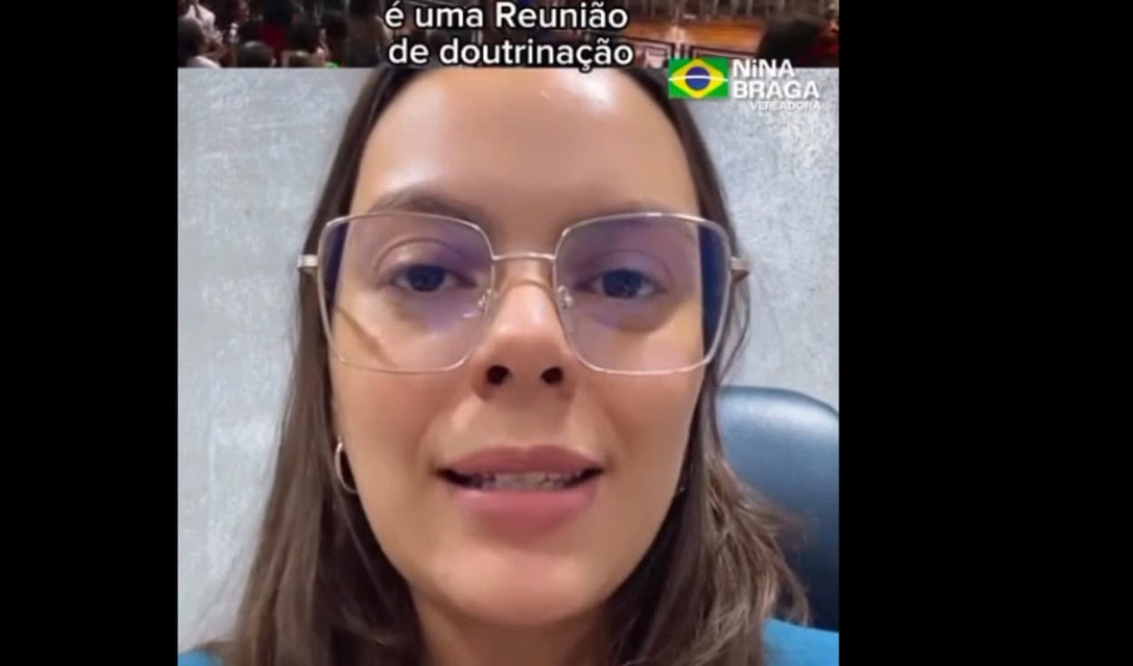 Vereadora bolsonarista critica Lula e chama Aulão do Enem de 'Doutrinação' em S.Bernardo