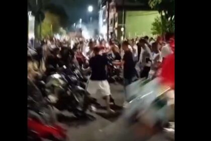 PM é recebida com hostilidade em abordagem de motociclista durante evento em São Bernardo