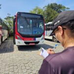 Prefeitura de Ribeirão Pires fiscalização da frota de ônibus da Suzantur