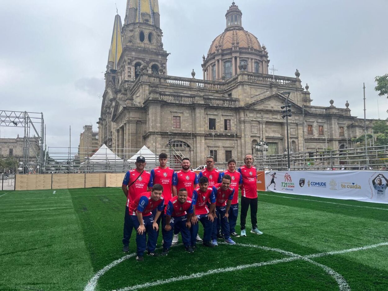 Time de Futsal Down do Andreense FC estreia contra Tigres de Alica FC Down, no México
