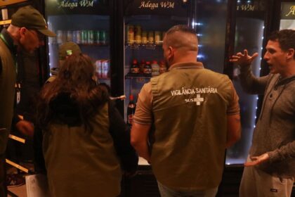 Operação inédita contra venda de bebidas irregulares em Rio Grande da Serra fortalece fiscalização em defesa da saúde pública*