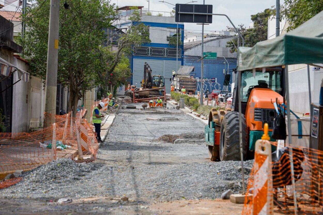 Obras do Drenar São Caetano nas avenidas Fernando Simonsen e Nelson Braido entram na fase final