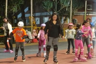 Ribeirão Pires realiza edição especial de Halloween do “Patins na Tenda