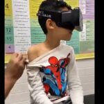 Fim do choro na Vacina? Santo André testa óculos de realidade virtual para distrair crianças