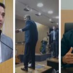 Vereadores de São Caetano são flagrados dançando em cima de mesas do plenário