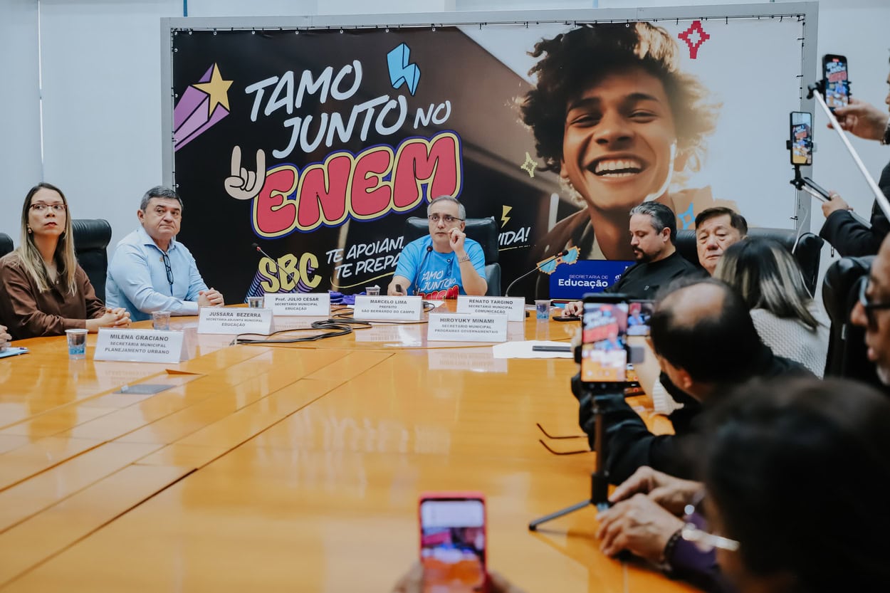 SBC terá tarifa zero no transporte, pontos de apoio a candidatos e segurança reforçada no ENEM 