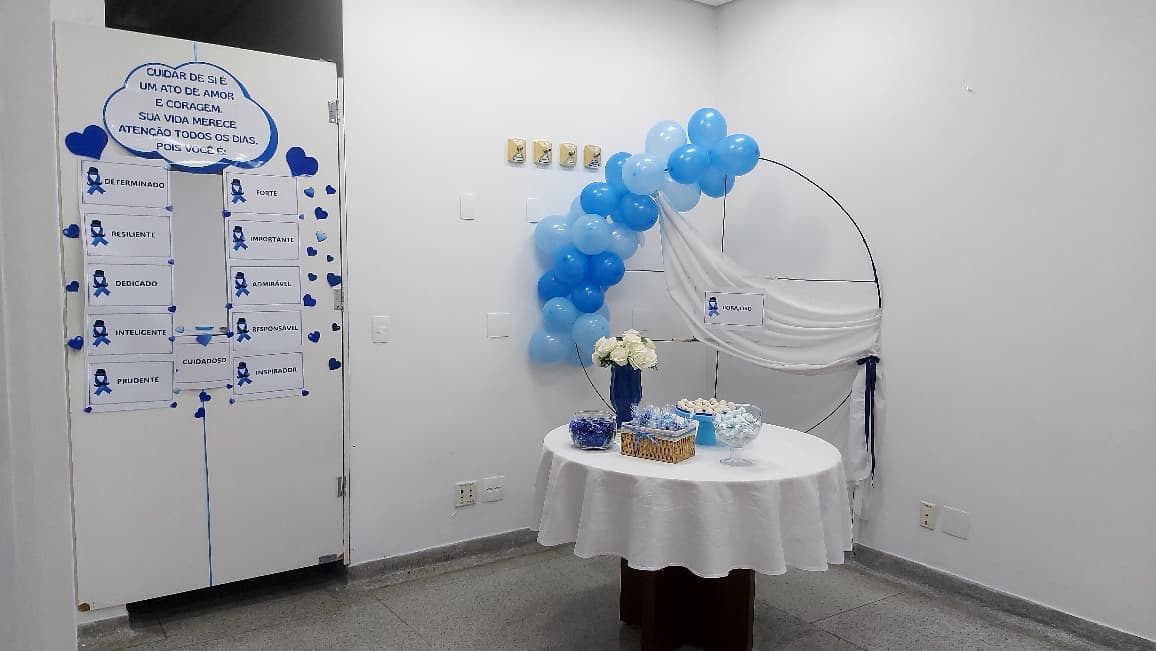 Hospital de São Bernardo promove atividade para reforçar conscientização sobre a prevenção do câncer de próstata