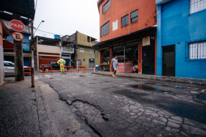São Bernardo inicia recapeamento asfáltico no Jardim Limpão