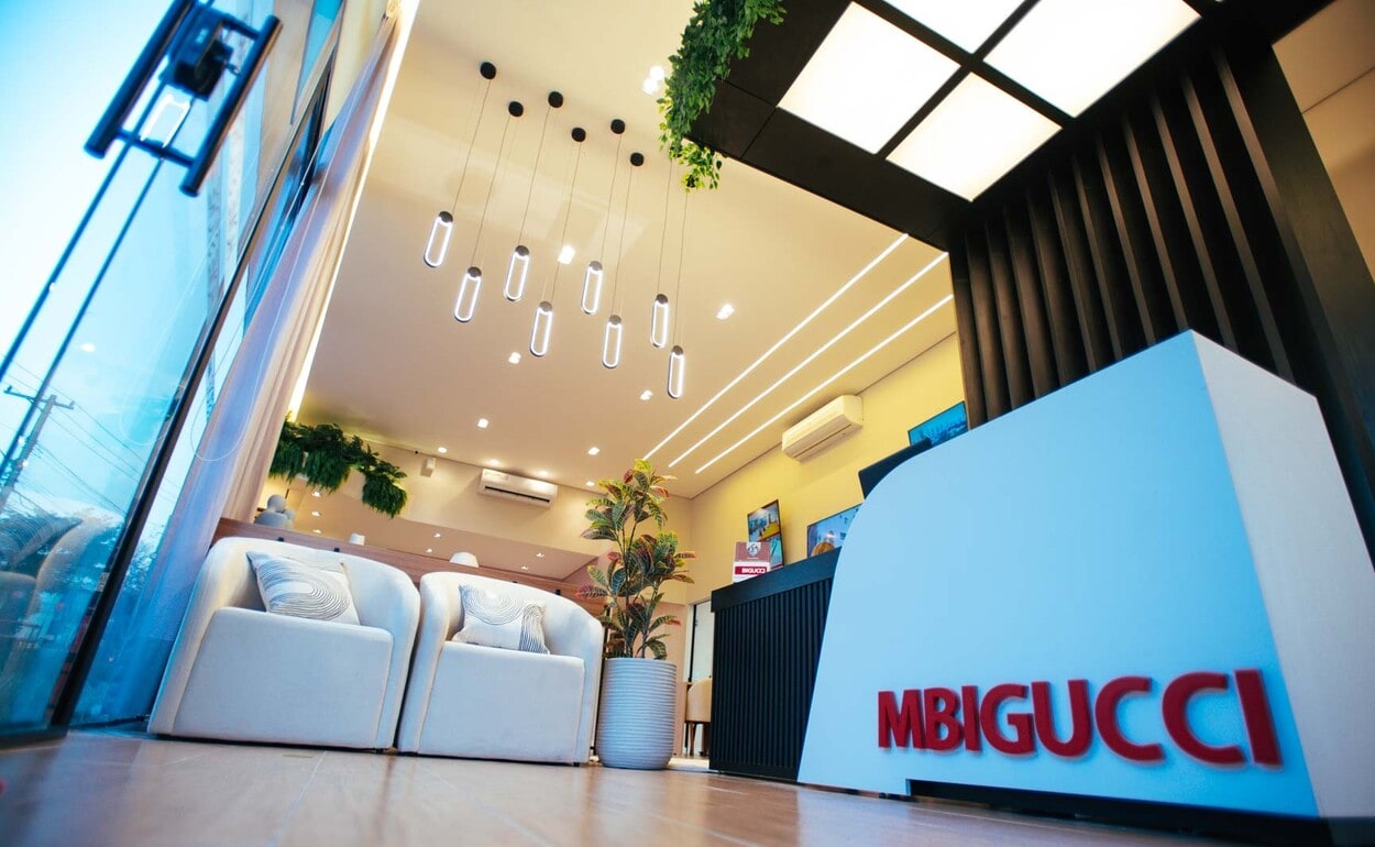 Home Store da MBigucci foi projetada para transformar a jornada do cliente em uma experiência imersiva, oferecendo um ambiente moderno, acolhedor e interativo. Foto: Divulgação