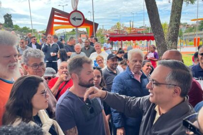 Em São Bernardo, Marcelo Lima entrega praça e anuncia sede da GCM no terminal Batistini
