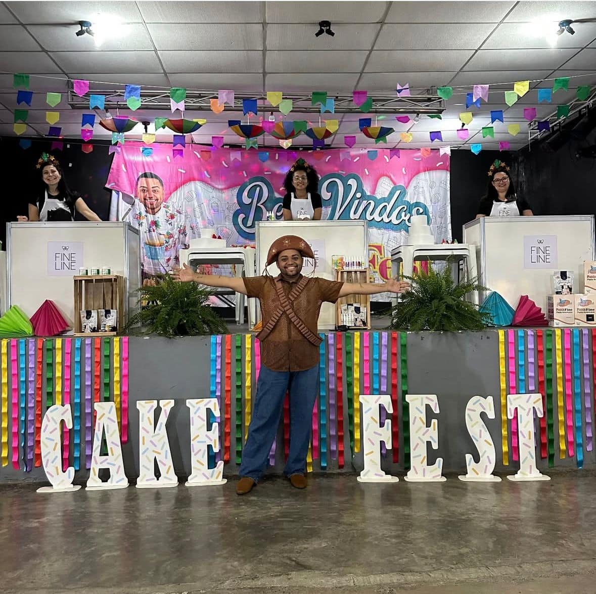 Cake Fest Mauá. idealizado por Dudu Oliveira, completa 10 edições e vira referência nacional na confeitaria solidária