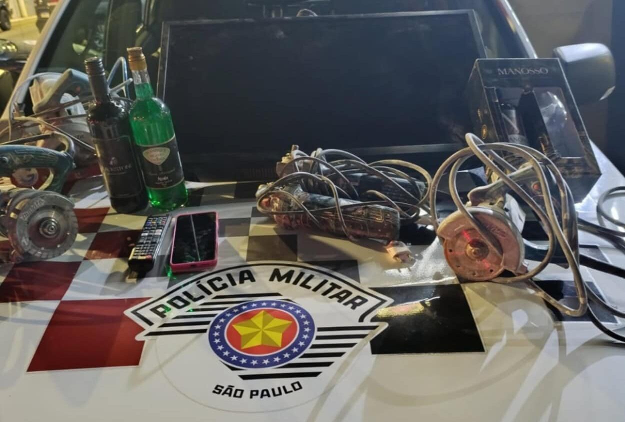 Em apenas três dias, de 7 a 9, PM realiza detenções por roubo, tráfico, receptação e ameaça, além de prender homem por furto em Diadema