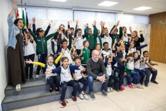 tite campanella e alunos