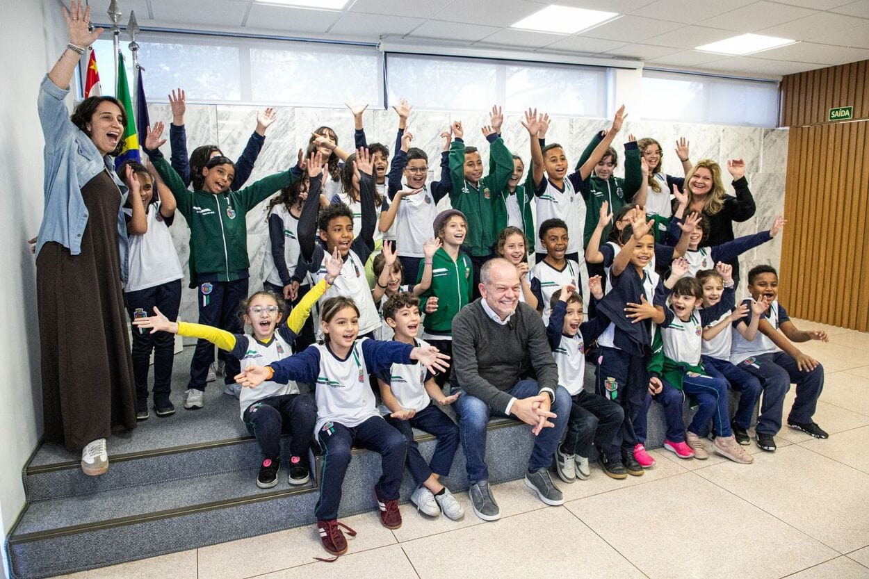 tite campanella e alunos