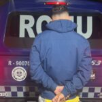 capturado, que já possuía passagem anterior por furto, foi conduzido ao 1º Distrito Policial, onde permaneceu à disposição da Justiça.