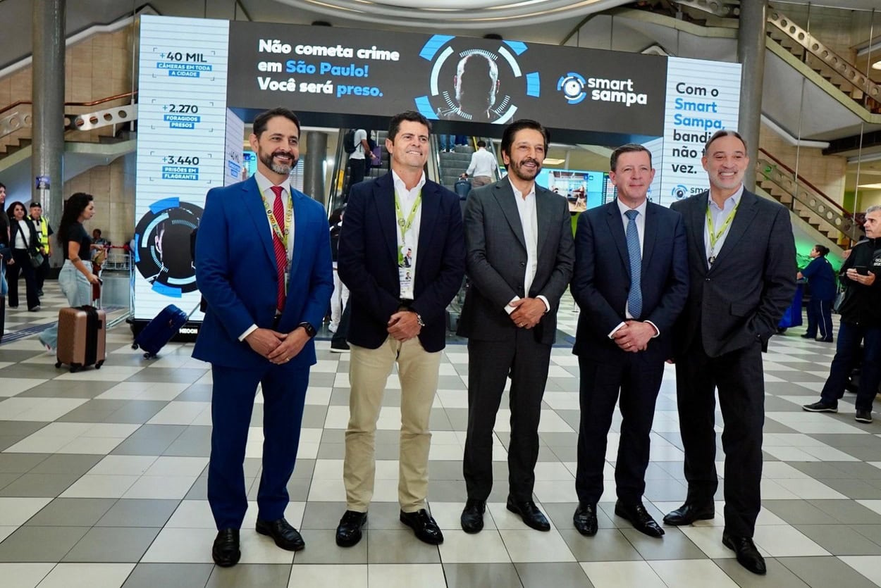 Smart Sampa chega ao Aeroporto de Congonhas: câmeras monitoram embarque e desembarque