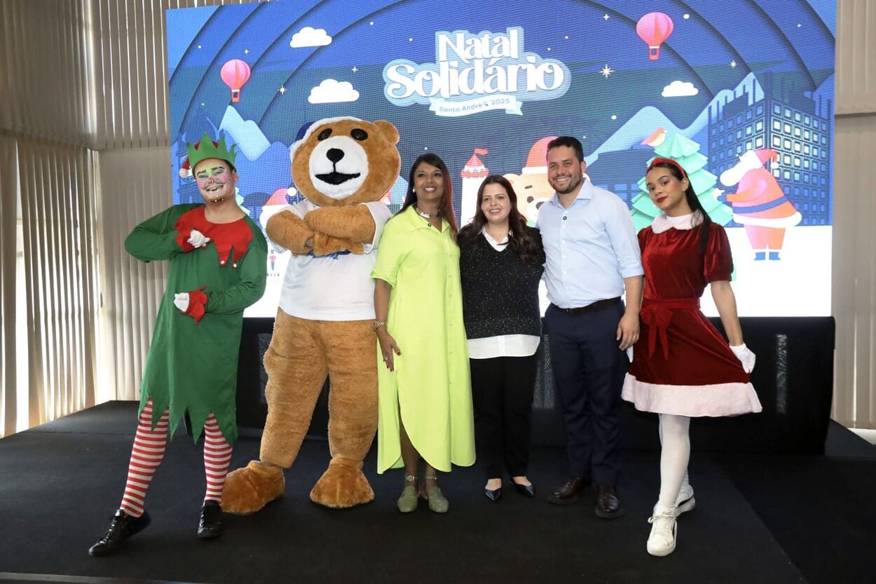 Prefeito Gilvan anunciou que Natal Solidário começa em 28 de novembro; Papai Noel chega ao Paço no dia 5 de dezembro.
