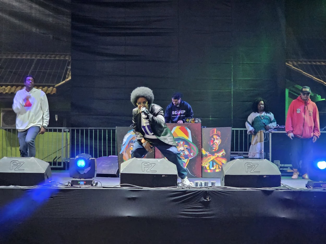 Máfia Negreira se apresentou no Paço Municipal de Ribeirão Pires neste feriado de Consciência Negra Foto: Rafael Costa (PMETRP)