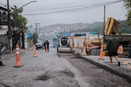 Prefeitura de São Bernardo inicia obras de recapeamento no Jardim Industrial, em parceria com a Sabesp