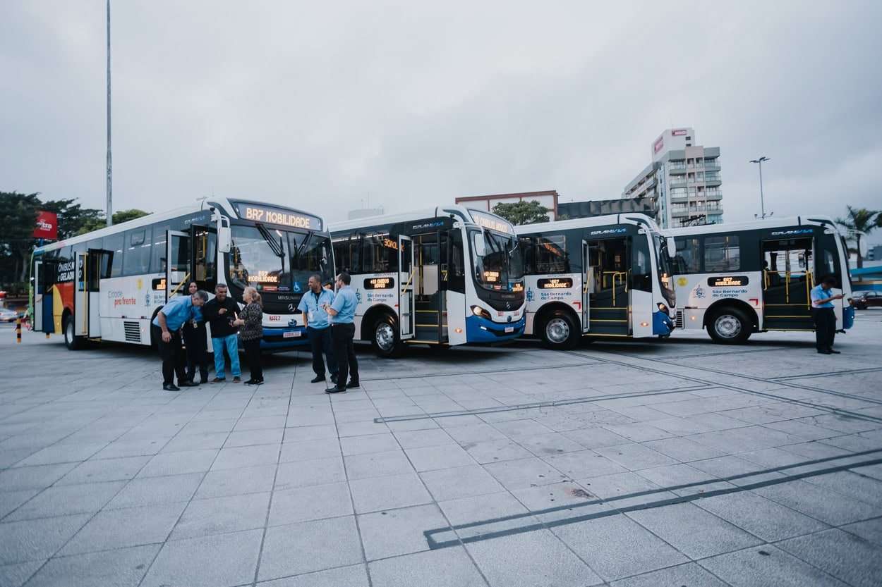 São Bernardo chega à marca de 85 novos ônibus para frota municipal