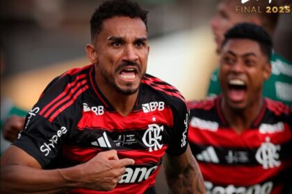 Com gol de Danilo, Flamengo vence o Palmeiras, é tetra e se isola como maior campeão brasileiro da Libertadores