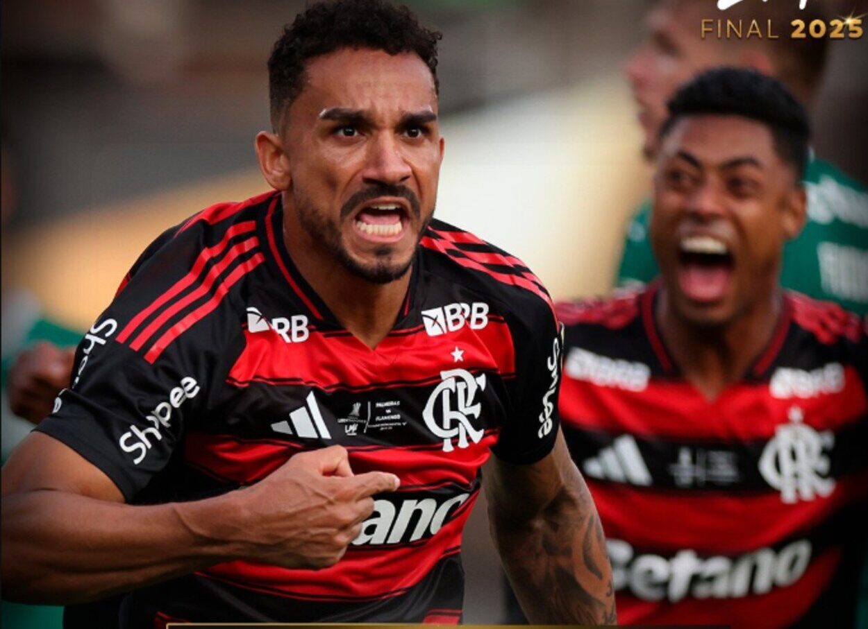 Com gol de Danilo, Flamengo vence o Palmeiras, é tetra e se isola como maior campeão brasileiro da Libertadores
