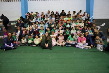Primeira-dama de Santo André, Jessica Roberta, encerra Mês das Crianças com recorde de ações e milhares de sorrisos
