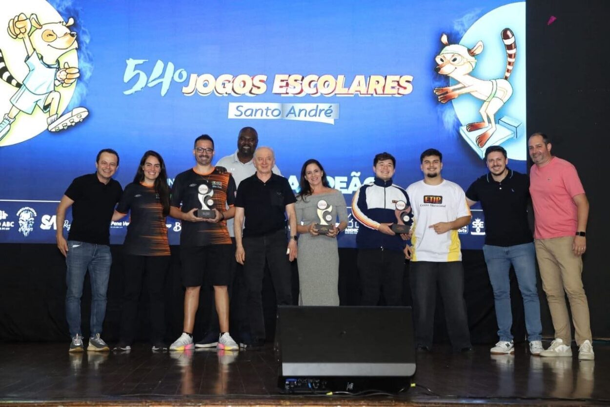 Santo André finaliza 54ª edição dos Jogos Escolares com premiação e festa