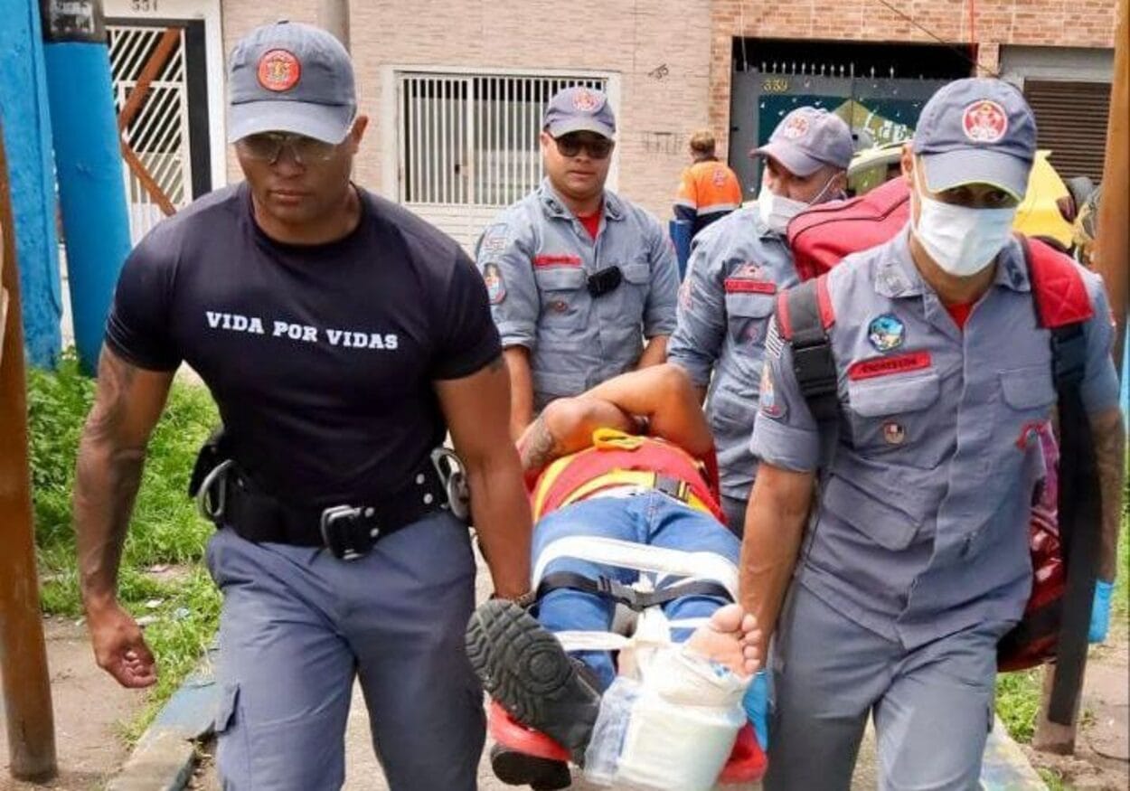 Defesa Civil de Mauá realiza 1º Simulado de Risco Hidrológico, na Vila Carlina. Foto: Divulgação
