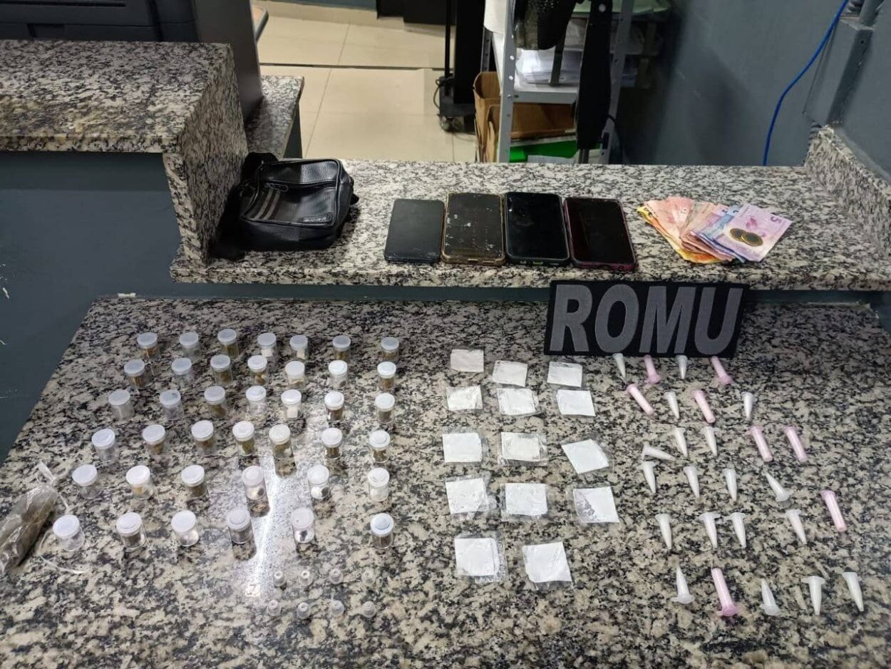 GCM flagra venda de entorpecente durante ronda no Inamar