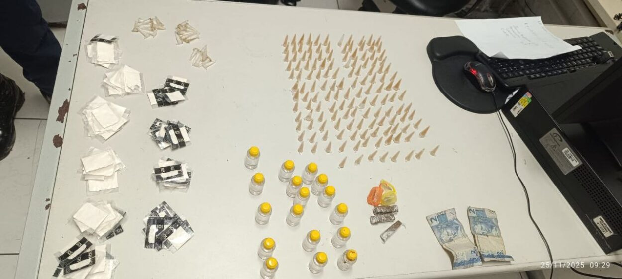 GCM de Mauá prende dupla por tráfico e receptação de celular roubado no Jardim Feital