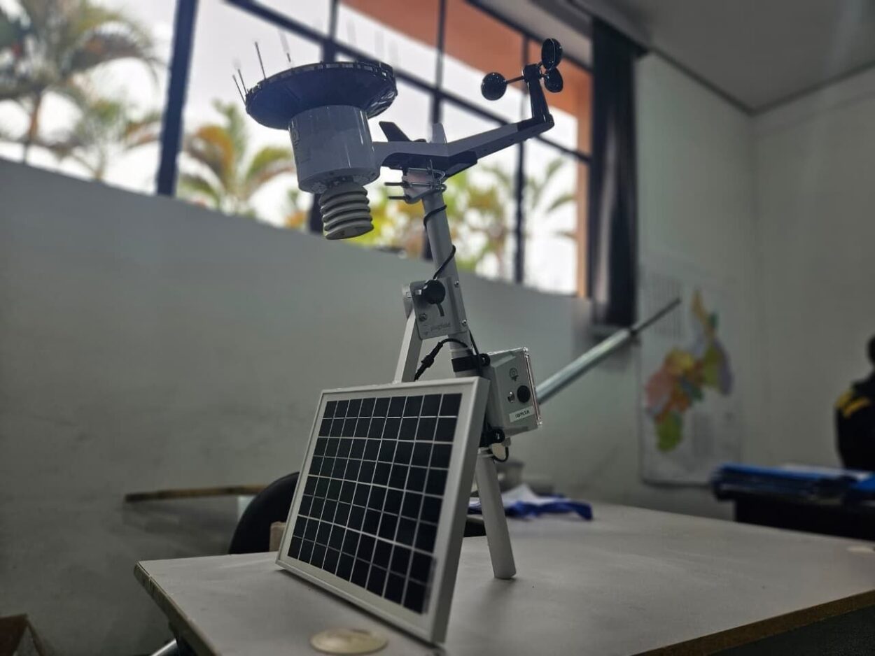 Ribeirão Pires instala primeira estação meteorológica profissional da história da cidade