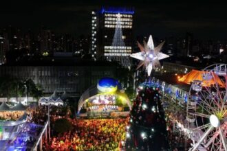 Montanha-Russa, Torre do Papai Noel, Pixote e Maria Cecília & Rodolfo agitam Natal Solidário em Sto.André