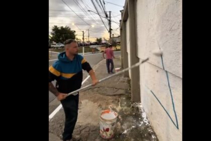 Ação de zeladoria de voluntários transforma a 'cara' do DER, em São Bernardo