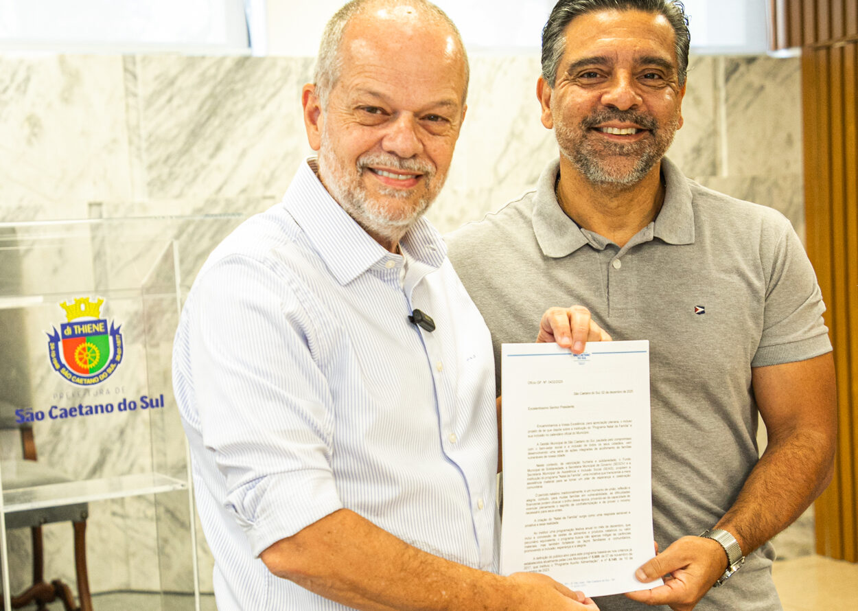 Com a aprovação do projeto de lei na Câmara, cidade vai instituir o Natal da Família em São Caetano