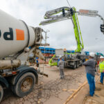 Obra da Ponte Ribeirão dos Couros interdita parte da Av. 31 de Março, em SBC e prefeito vistoria