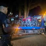 Em São Bernardo, Romu identifica 5 motos com placas adulteradas escondidas em área de matagal