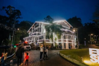 Chácara Silvestre, em São Bernardo, ganha iluminação especial e vive sábado de festa no ‘Natal Solidário’