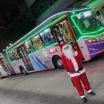 Ônibus de Natal da Next Mobilidade começa a circular em Diadema, São Beranrdo, Santo André e SP