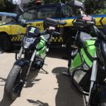 Santo André inicia testes com motos elétricas para monitoramento do trânsito