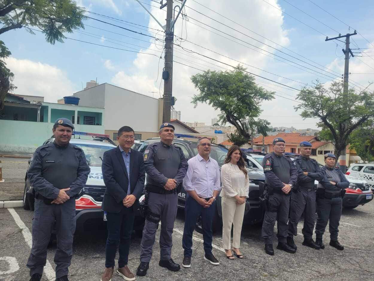 Entre os presentes estavam os prefeitos de Diadema, Taka Yamauchi, e de São Bernardo do Campo, Marcelo Lima, acompanhado de sua vice, Jéssica Cormick.
