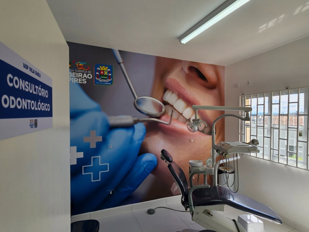Agora Unidade de Saúde da Família  conta agora com sala de consultório odontológico.