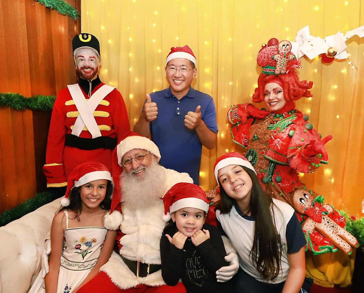 Papai Noel chega em 14 de dezembro em Diadema