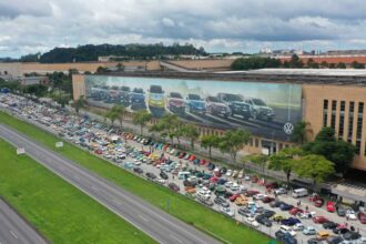 5º Encontro da Solidariedade do ABC une paixão automobilística e ação social no pátio da Volks