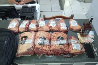 Ladrões de picanha e bebidas são presos em flagrante no Rudge Ramos, em SBC