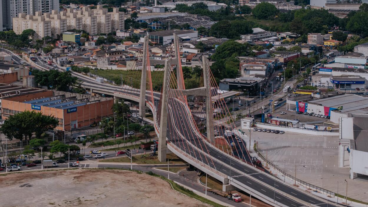 Vistoria final confirma inauguração da ponte estaida para sábado com a presença de Tarcísio