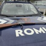 Briga de família termina com prisão: homem mostra espingarda e acaba na Delegacia